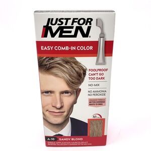 Just For Men Easy Comb-In No Mix Hair Color A-10 Sandy Blond